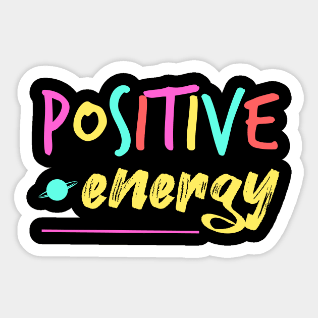 positive energy Sticker by Manifesting123